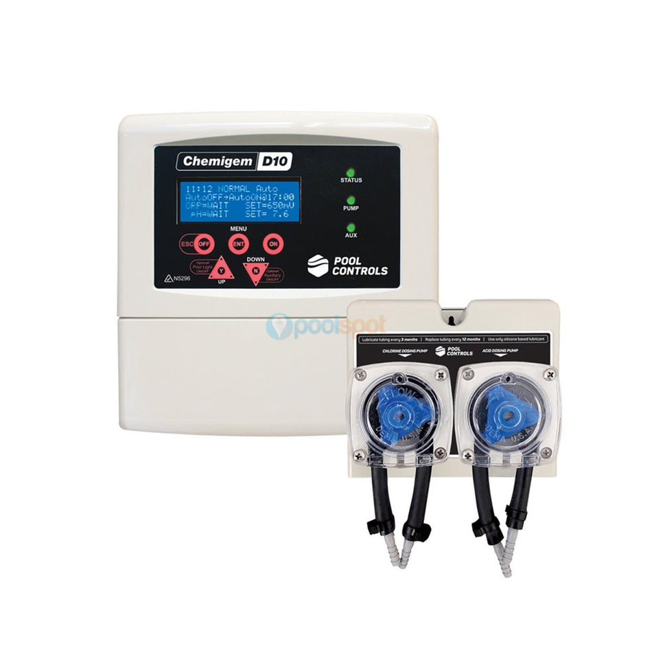 Chemigem D10V Peristalic Pump Dosing System and Controller