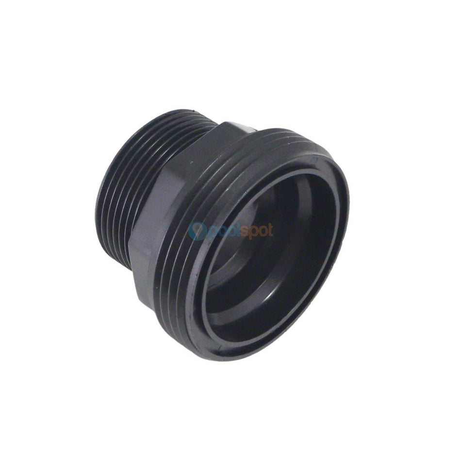 Connector Tail, Black, 40mm / 1½" for Emaux / Zodiac Titan / Pentair Freeflo Multiport Valves