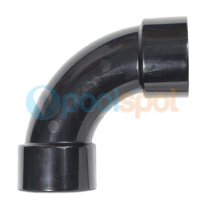 PVC-U Sweep Elbow 50mm - Black
