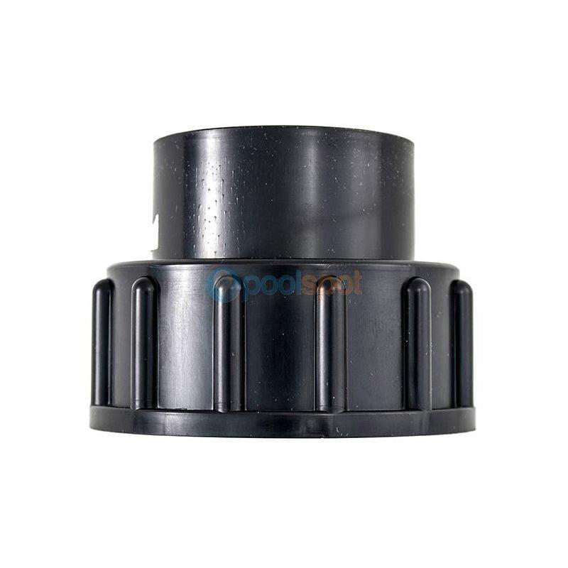 Waterco 40mm Half Union - Black (c/w O ring)