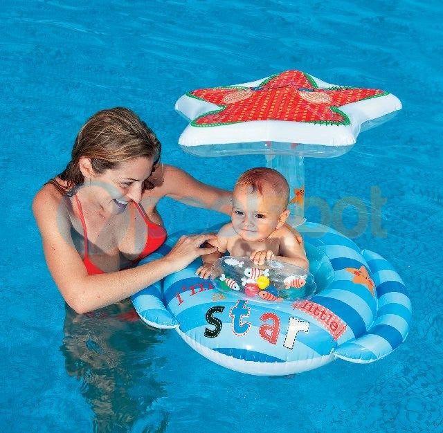 Intex L'il Star Baby Float with canopy