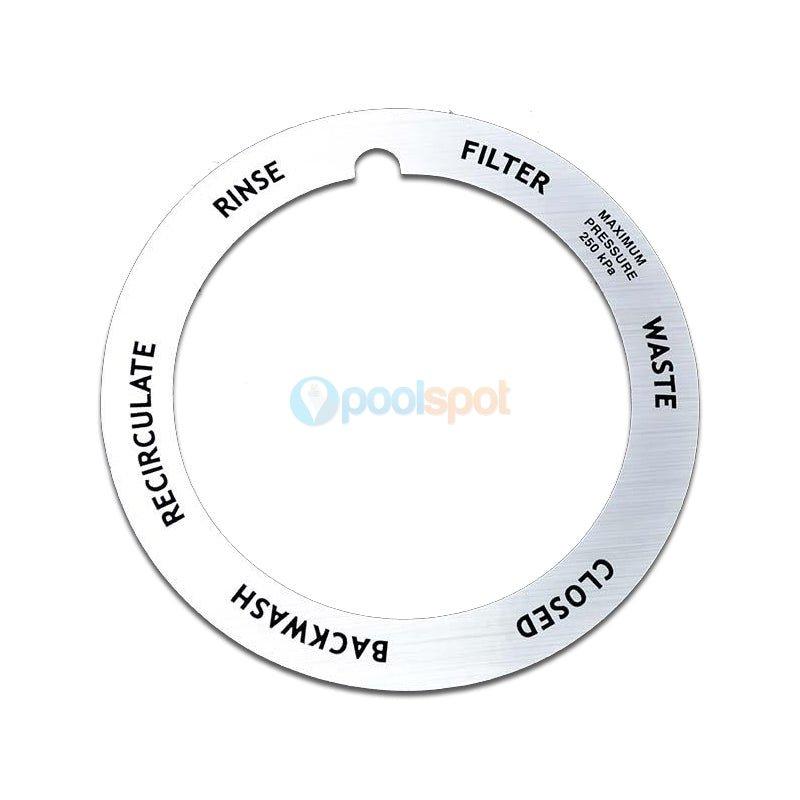 Decal for Sta-Rite Multiport Valve