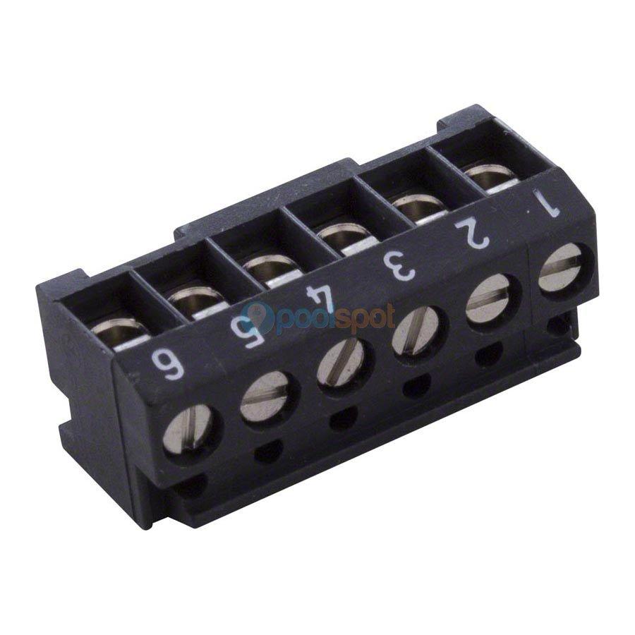 Terminal Bar - 6-Pin - Brown -  for Zodiac / Jandy AquaLink Systems