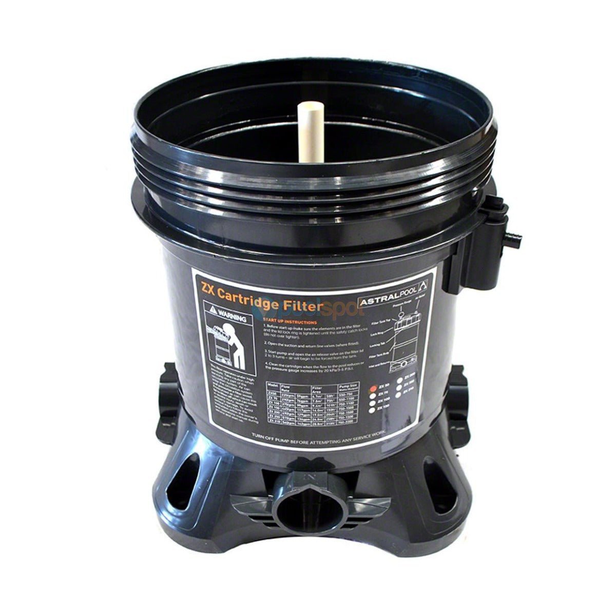 A  AstralPool ZX 50 / 75 Cartridge Filter Body Only – PoolSpot