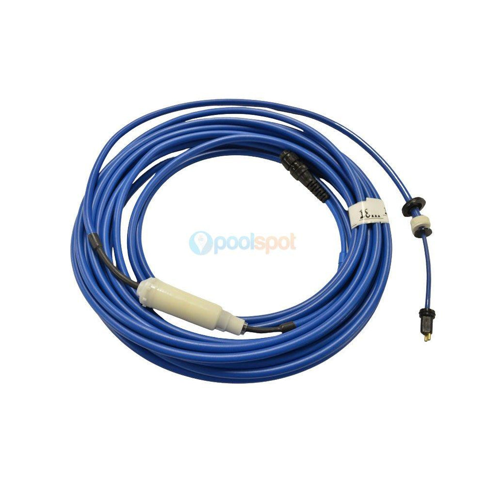 Floating Cable, 17m w/ Swivel, 2 Pin w/ Threaded Plug for Dolphin Revolution