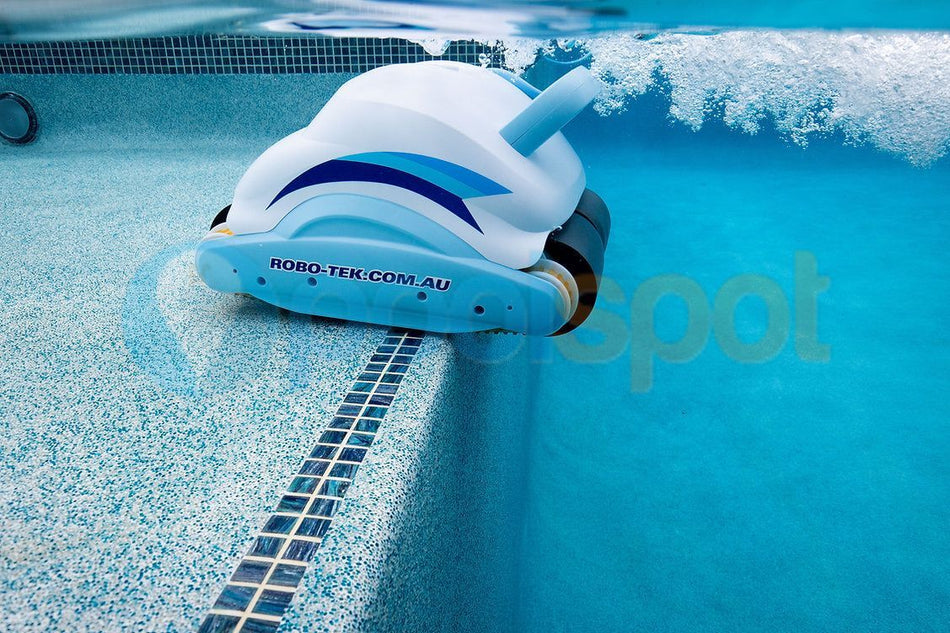 Robo-Plus V2 Robotic Pool Cleaner with Caddy