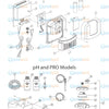 Zodiac TRi / TRi-XO / Clearwater Duo / MagnaPool Hydroxinator Parts Diagram