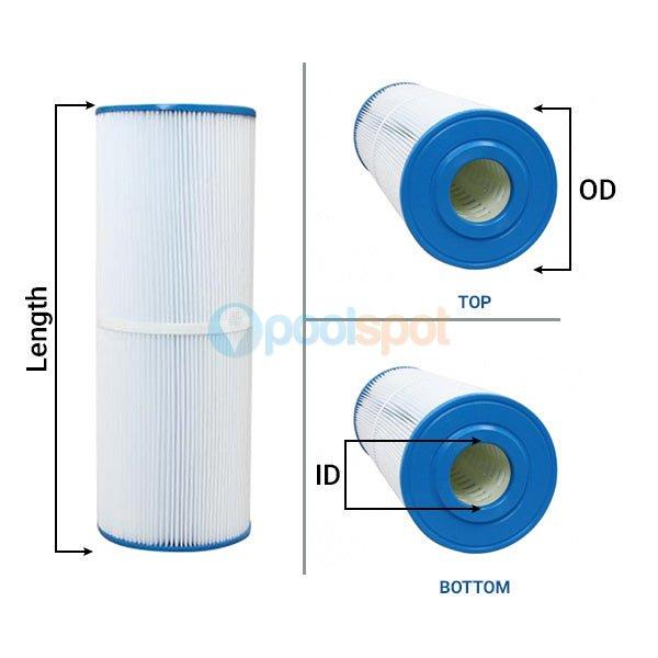 Filter Element, Generic, to suit Aquaswim CF150 / Davey Lock Ring C150 (2 Required)