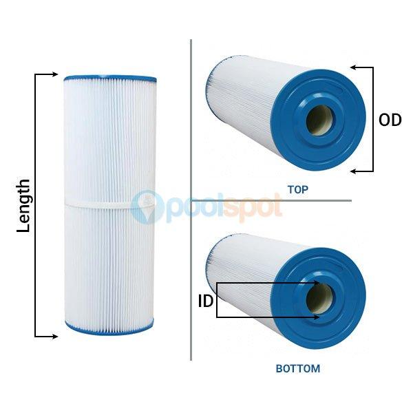 Filter Element, Generic, to suit Aquaswim CF75 / Davey Lock Ring C75