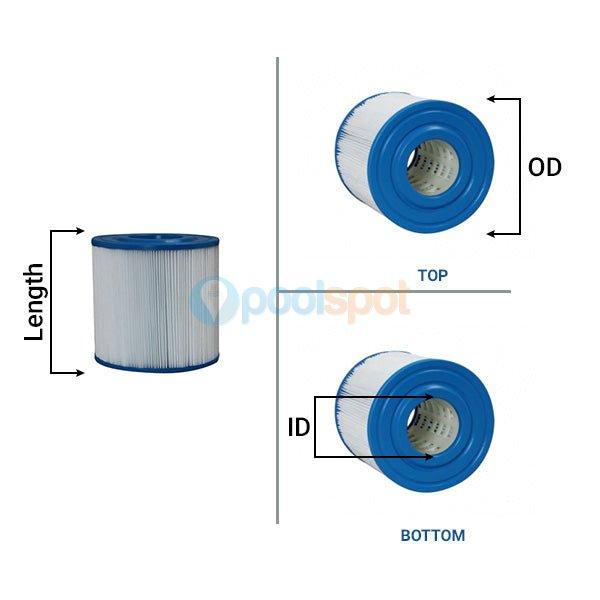Filter Element, Generic, to suit Emaux CF25