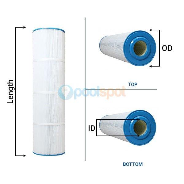 Filter Element, Generic, for Zodiac / Jandy CV340 (4 Required)