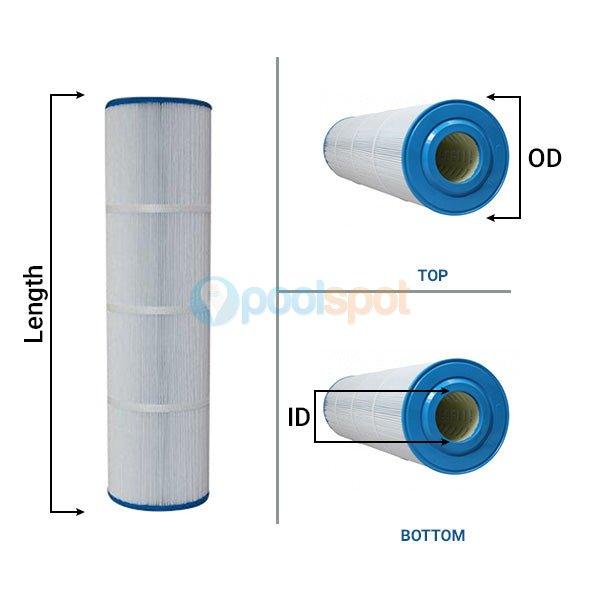 Filter Element, Generic, for Zodiac / Jandy CV460 (4 Required)