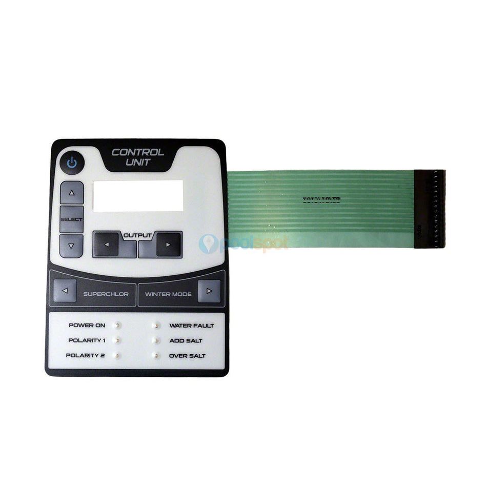 Interface keypad for CompuChlor CPSC Chlorinator
