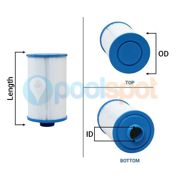 Cartridge, Generic to suit O2 / Vortex / Escape / Maax / Arctic / Rising Dragon Spas (Threaded)