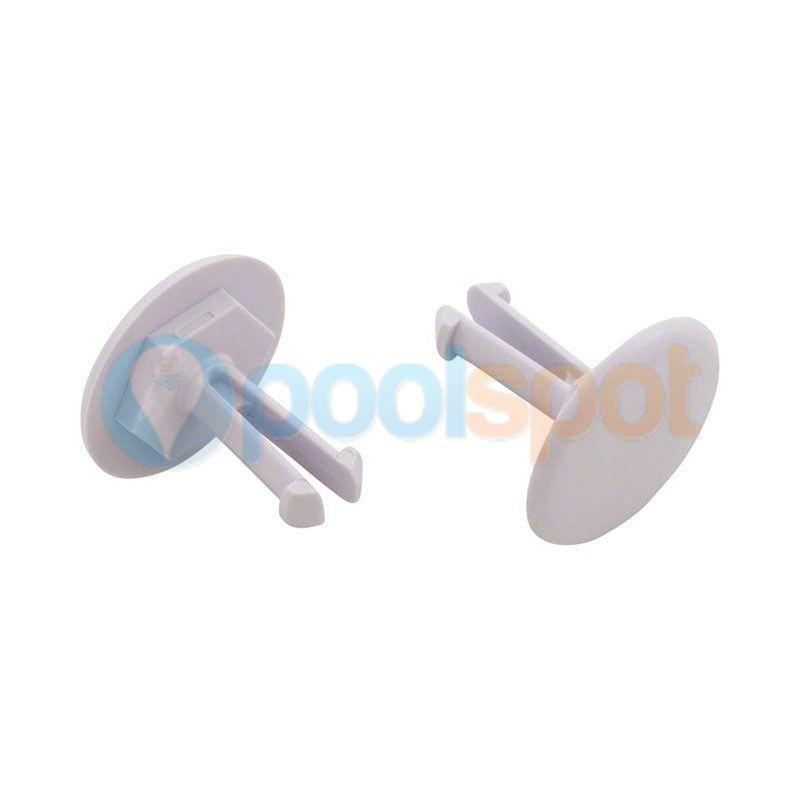 Wheel Retainer (2PK) - Metallic Grey - for Hayward Aquanaut 250 / 450