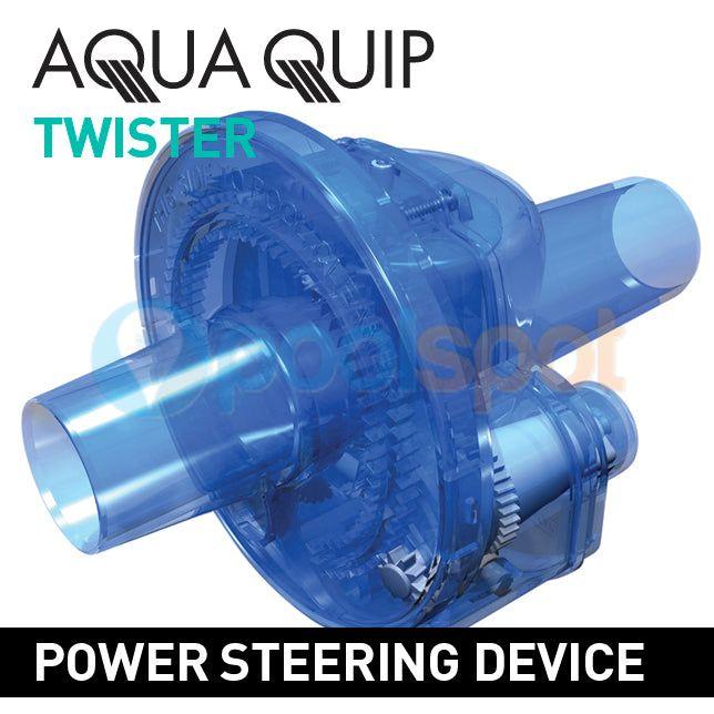 AquaQuip Twister Power Steering Device for Suction Cleaners