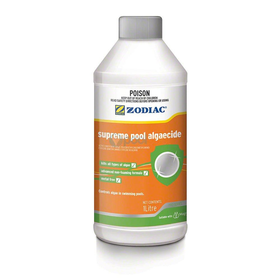 Supreme Pool Algaecide, Zodiac, 1L