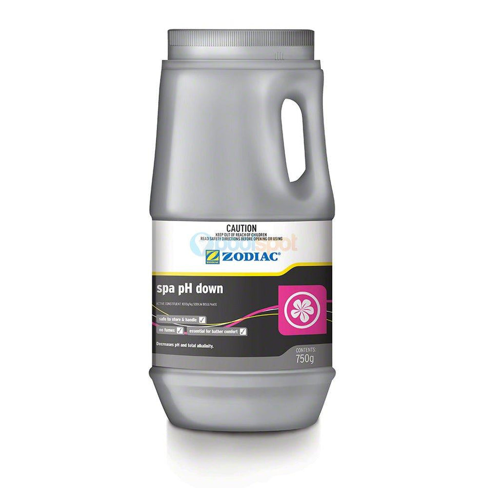 Spa pH Down, Zodiac, 750g